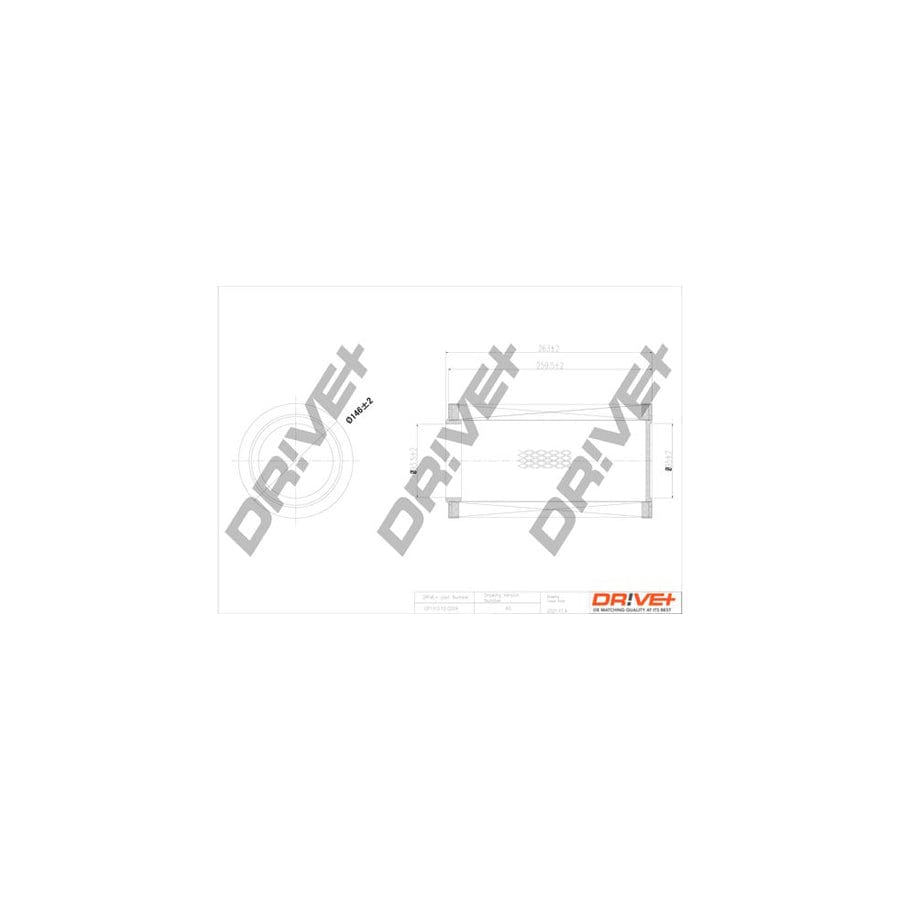 Dr!Ve+ Dp1110.10.0204 Air Filter
