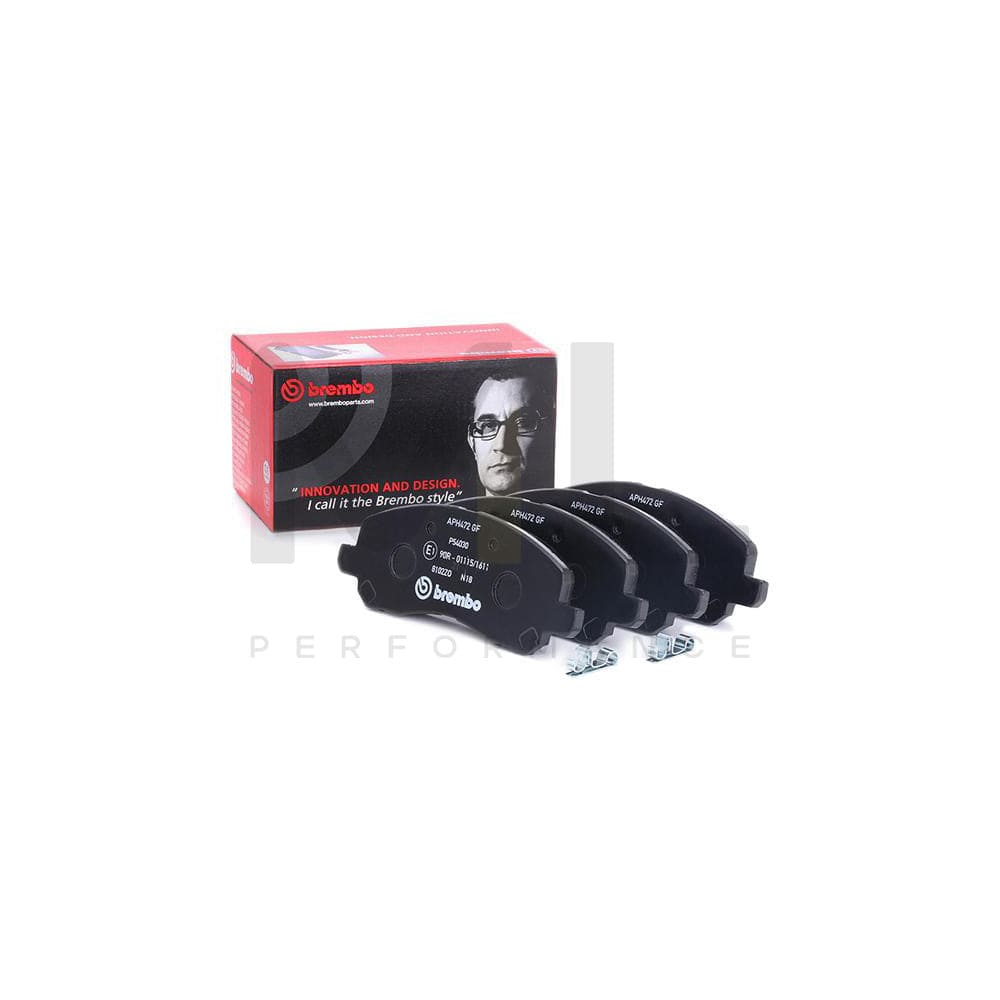 Brembo P 54 030 Brake Pad Set With Acoustic Wear Warning | ML Performance Car Parts