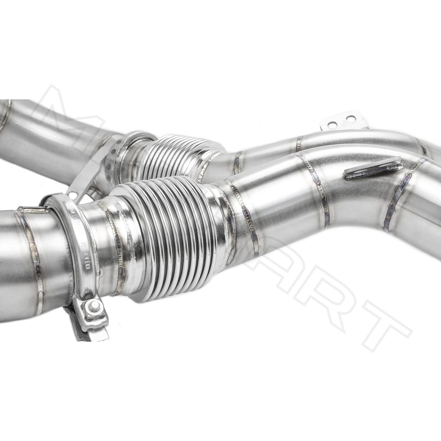 MANHART MH5F9011101_M8 DOWNPIPES RACE FOR BMW F9X M8 (COMPETITION) CAT-REPLACEMENT (PART 2 OF 2)