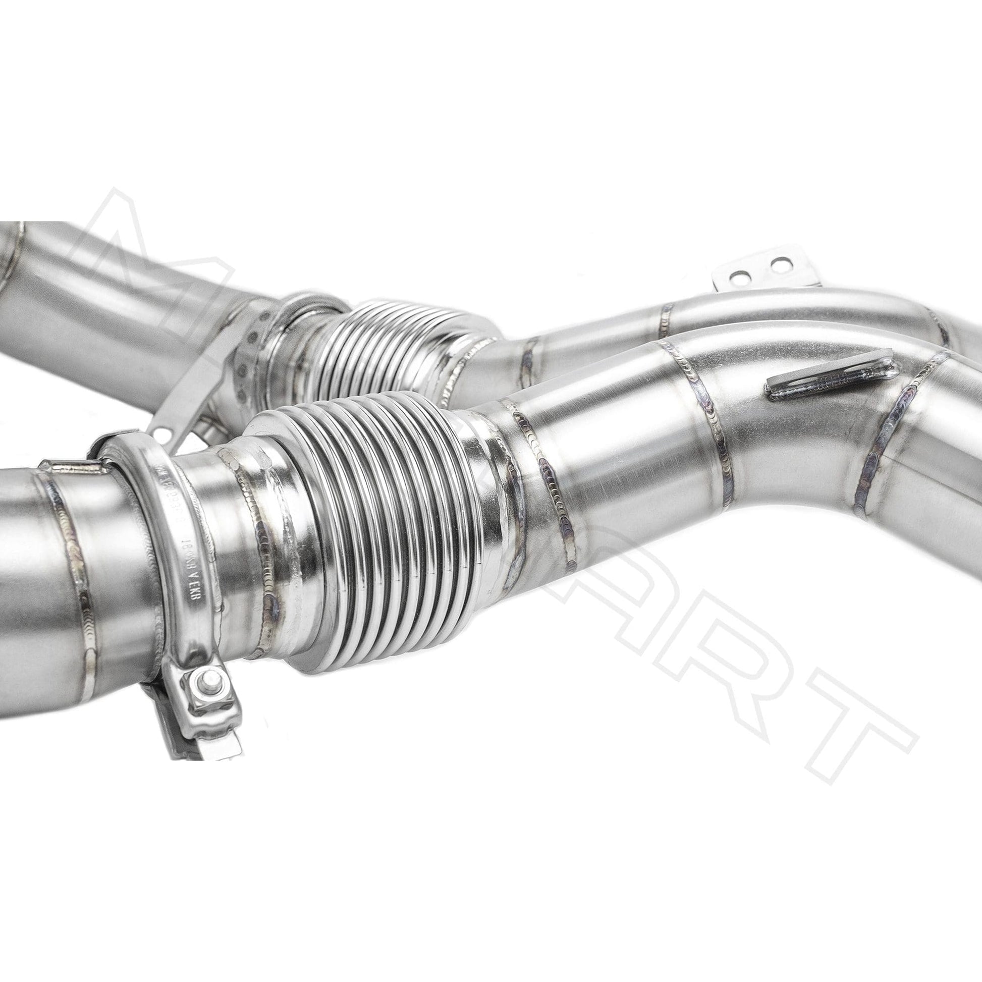 MANHART MH5F9011101_M8 DOWNPIPES RACE FOR BMW F9X M8 (COMPETITION) CAT-REPLACEMENT (PART 2 OF 2)
