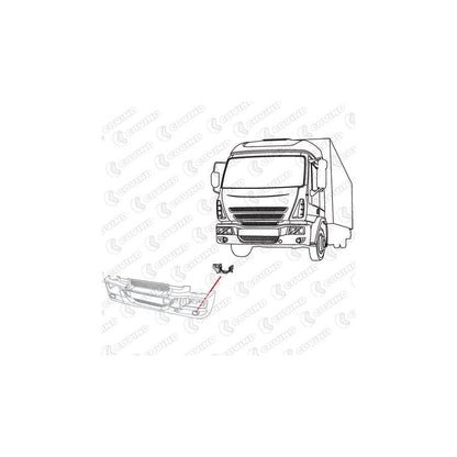 Covind 095/ 86 Holder, Fog Light