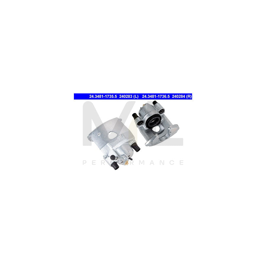 ATE 24.3481-1735.5 Brake Caliper without holder