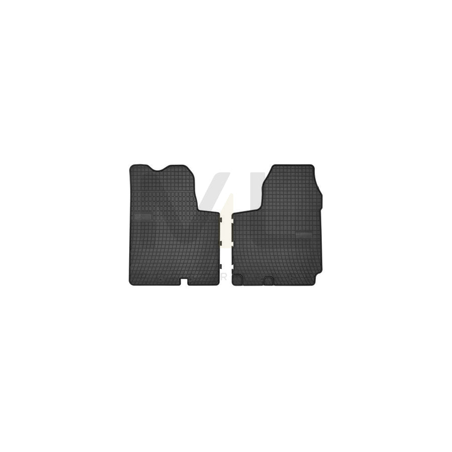 FROGUM Tailored D00694 Floor mat set Elastomer, Front, Quantity: 2, Black, (LHD)