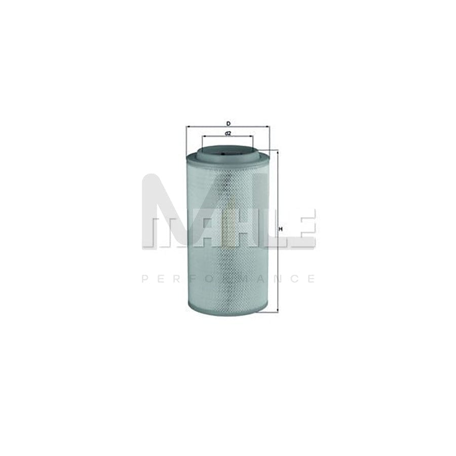 MAHLE ORIGINAL LX 822 Air Filter Filter Insert | ML Performance Car Parts