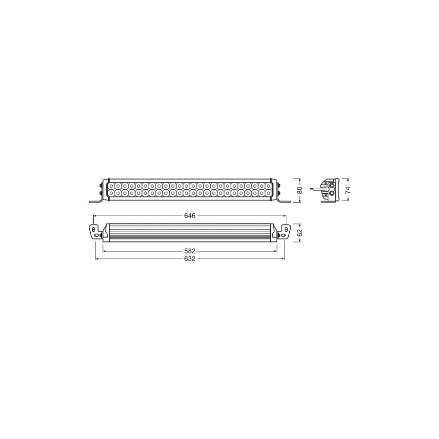 OSRAM  Ledriving Driving Lights Value Series Leddl118 Cb Spotlight