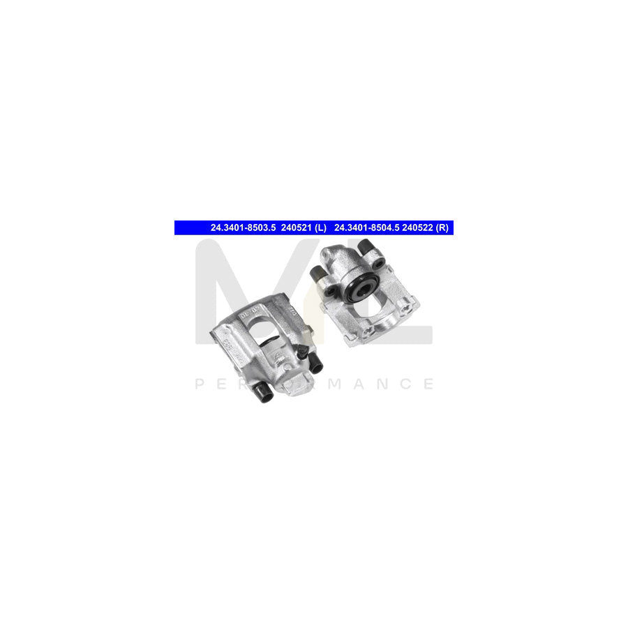 ATE 24.3401-8504.5 Brake Caliper for BMW 5 Touring (E34) without holder