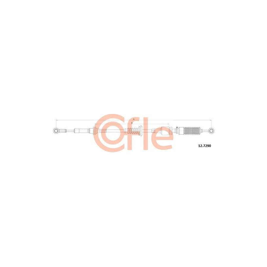 Cofle 92.12.7240 Cable, Manual Transmission