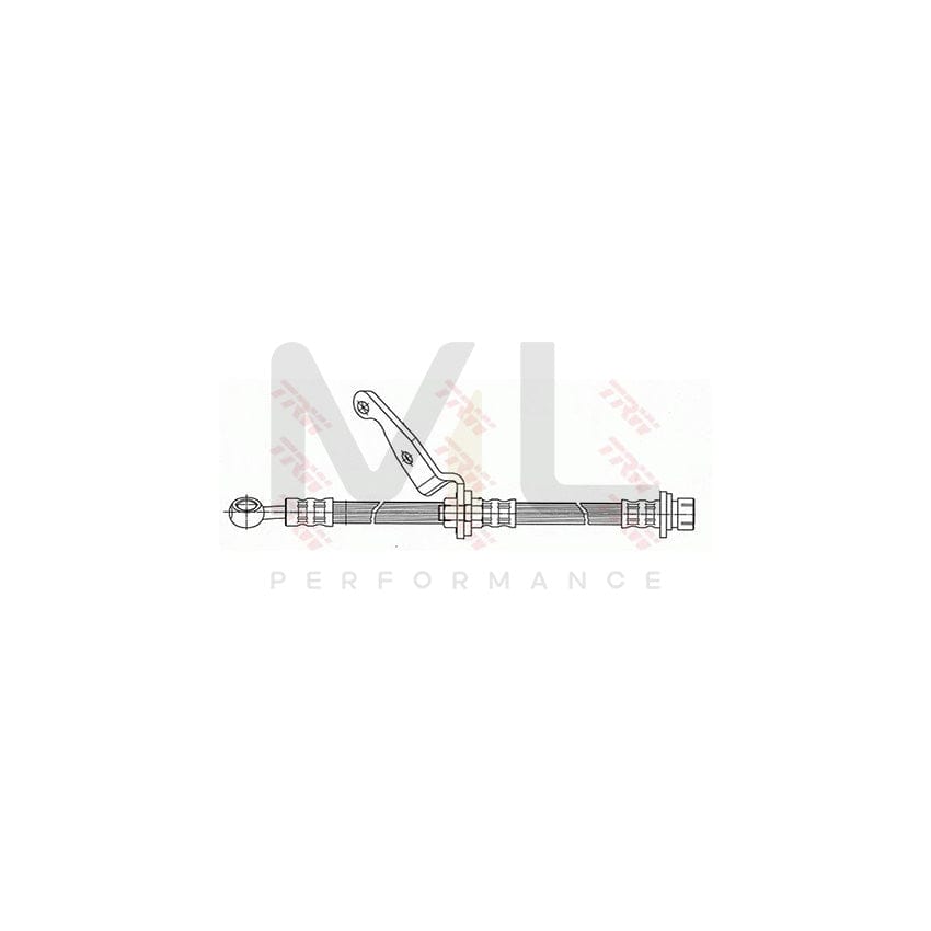 TRW PHD507 Brake Hose for HONDA CR-V I (RD) 455mm, M10x1 | ML Performance Car Parts