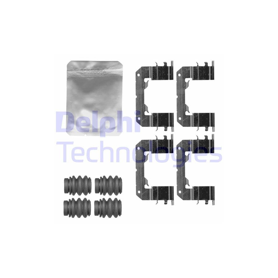 Delphi Lx0630 Accessory Kit, Disc Brake Pads For Kia Optima / K5 (Tf)