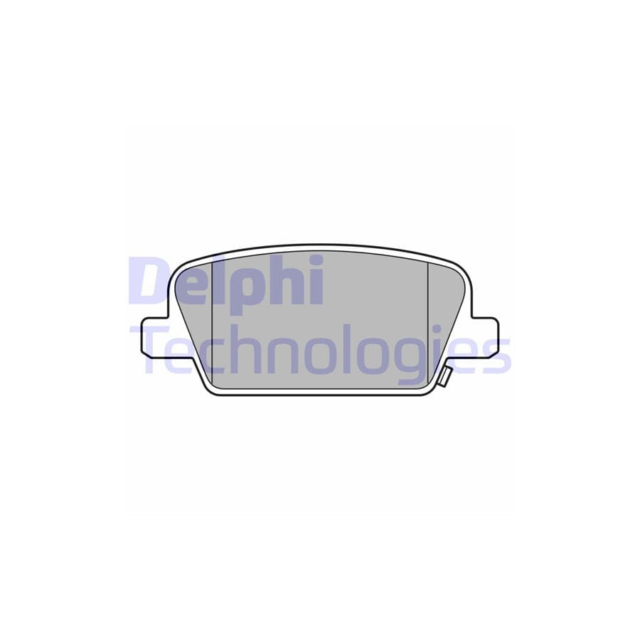 Delphi Lp3554 Brake Pad Set For Hyundai Santa Fe