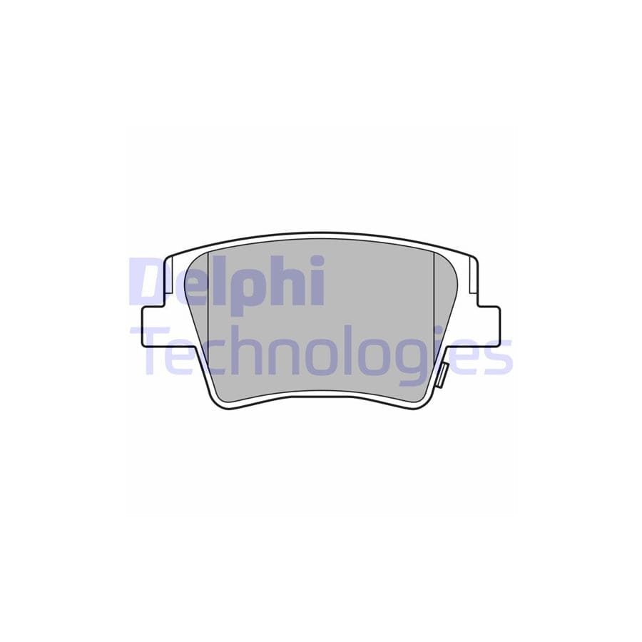 Delphi Lp3553 Brake Pad Set For Hyundai Santa Fe