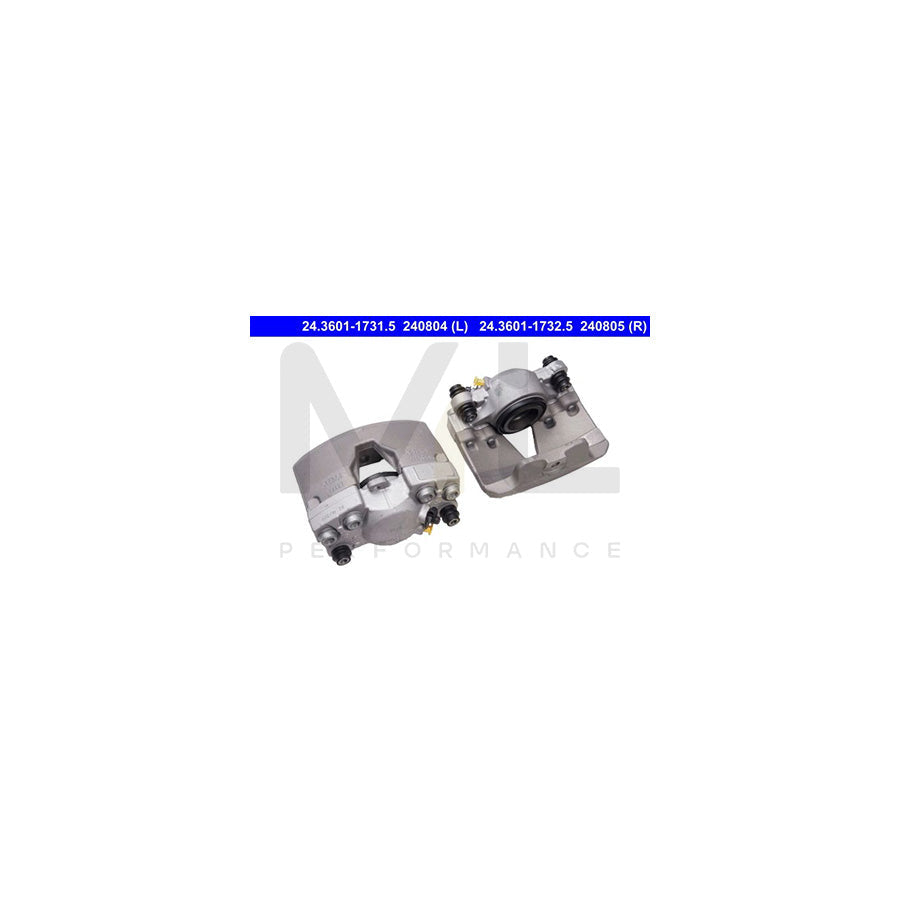 ATE 24.3601-1732.5 Brake Caliper without holder