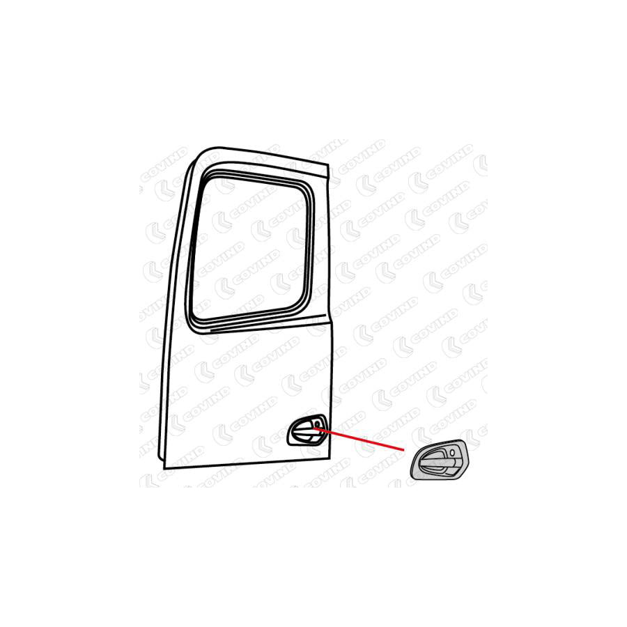 Covind 960/155 Door Handle