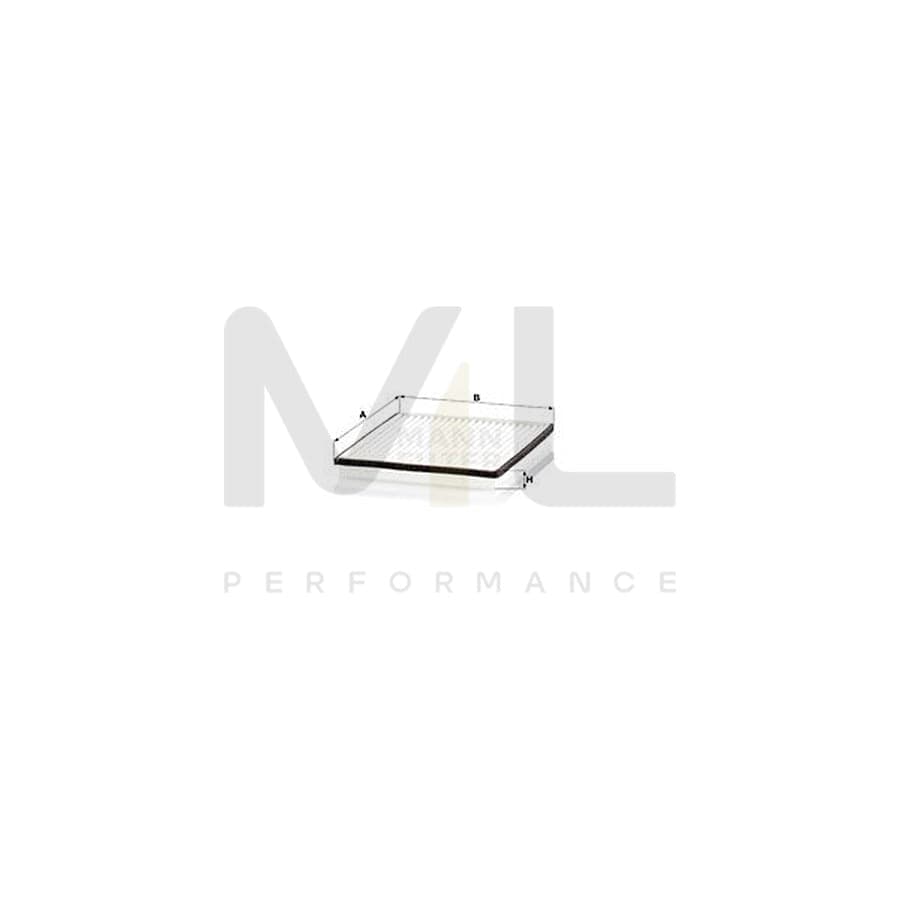 MANN-FILTER CU 2217-2 Pollen filter Particulate Filter