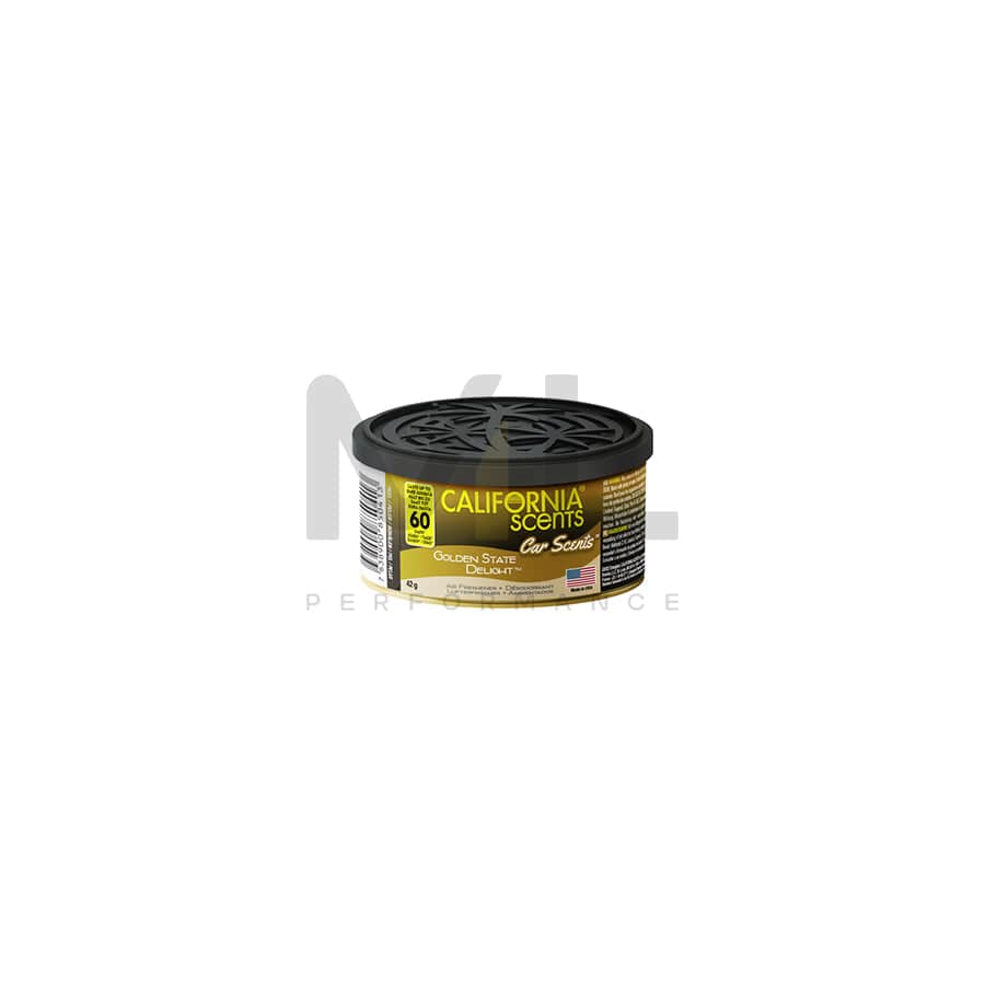 California Scents Cup Holder Car Air Freshener - Golden State Delight