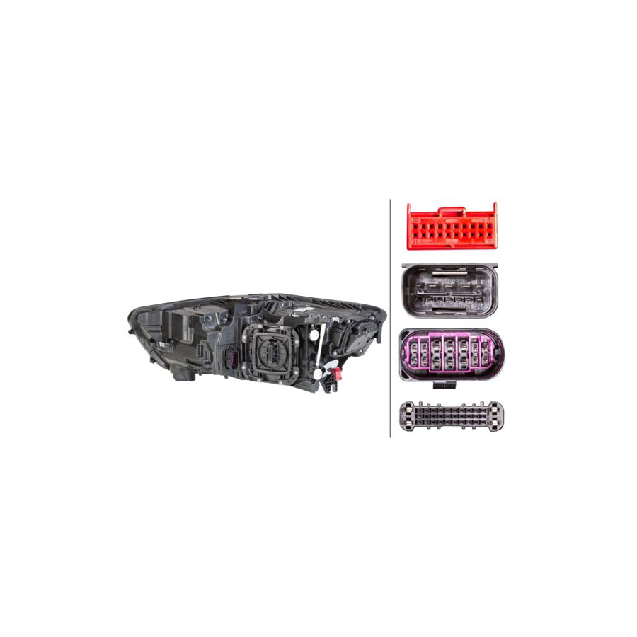 Hella 1EX 012 976-121 Headlight For Audi A6