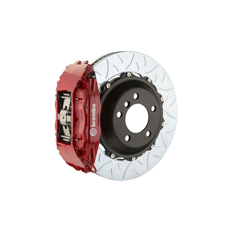 Brembo 1B3.8009A BMW E36 Front GT 4-Pistons Slotted Type 3 2-piece Big Brake Kit 355x32mm
