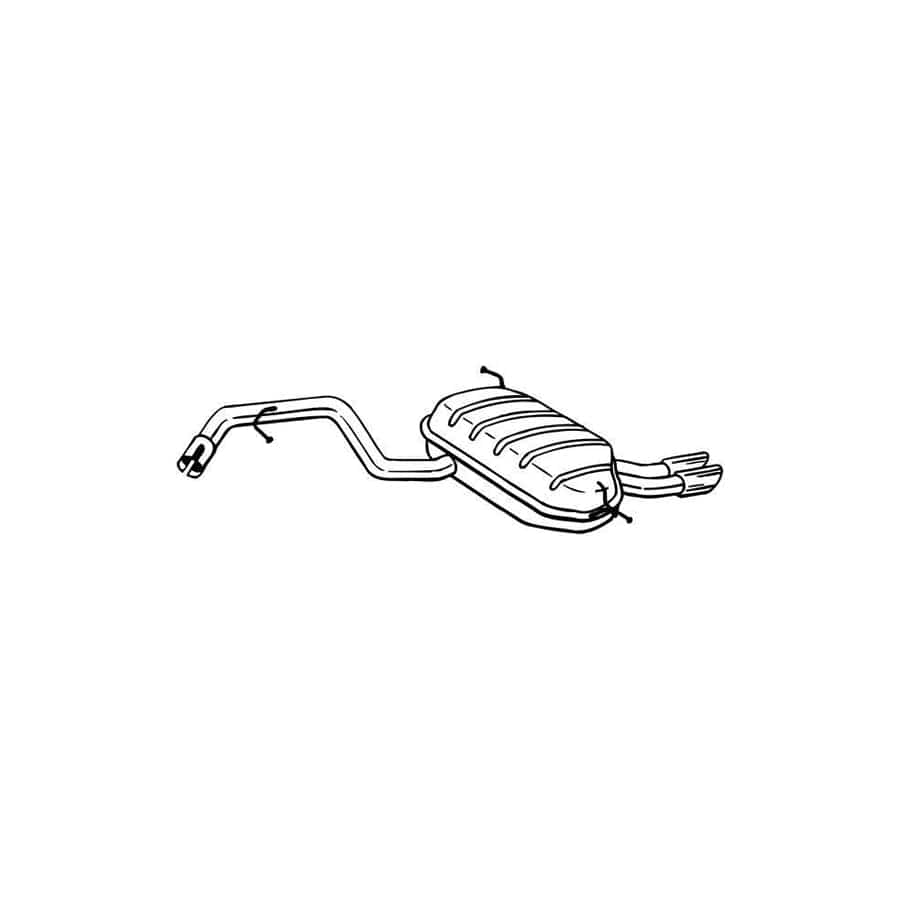 Bosal 279-655 Rear Silencer