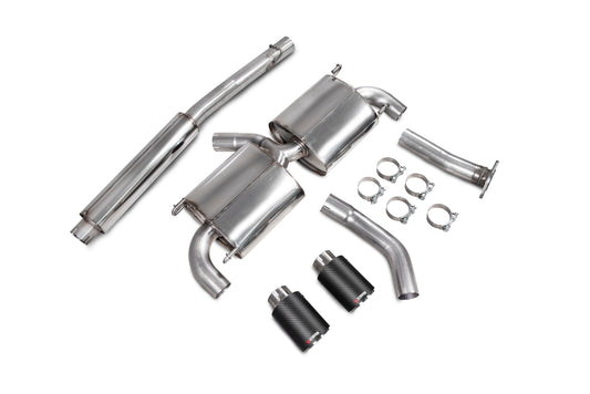 Scorpion SSU010CF Subaru Resonated Secondary Cat-Back System (GT86/GR86/Scion FR-S/BRZ) | ML Performance US US