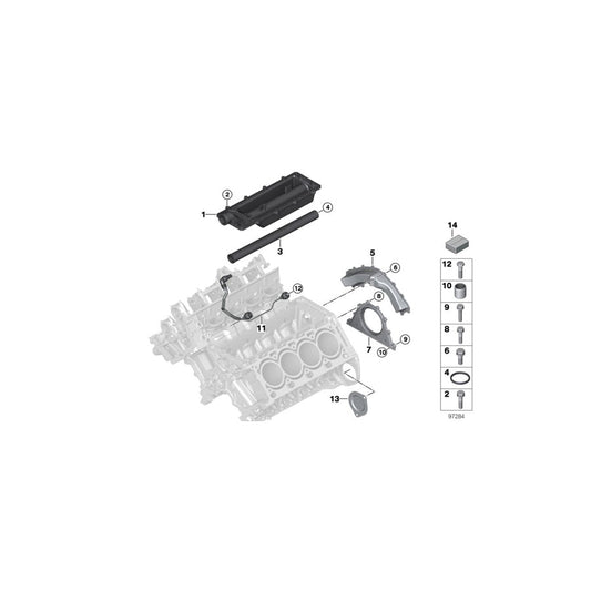 Genuine BMW 11110304864 E53 Gasket Set Engine Block Asbesto Free (Inc. X5) | ML Performance US Car Parts