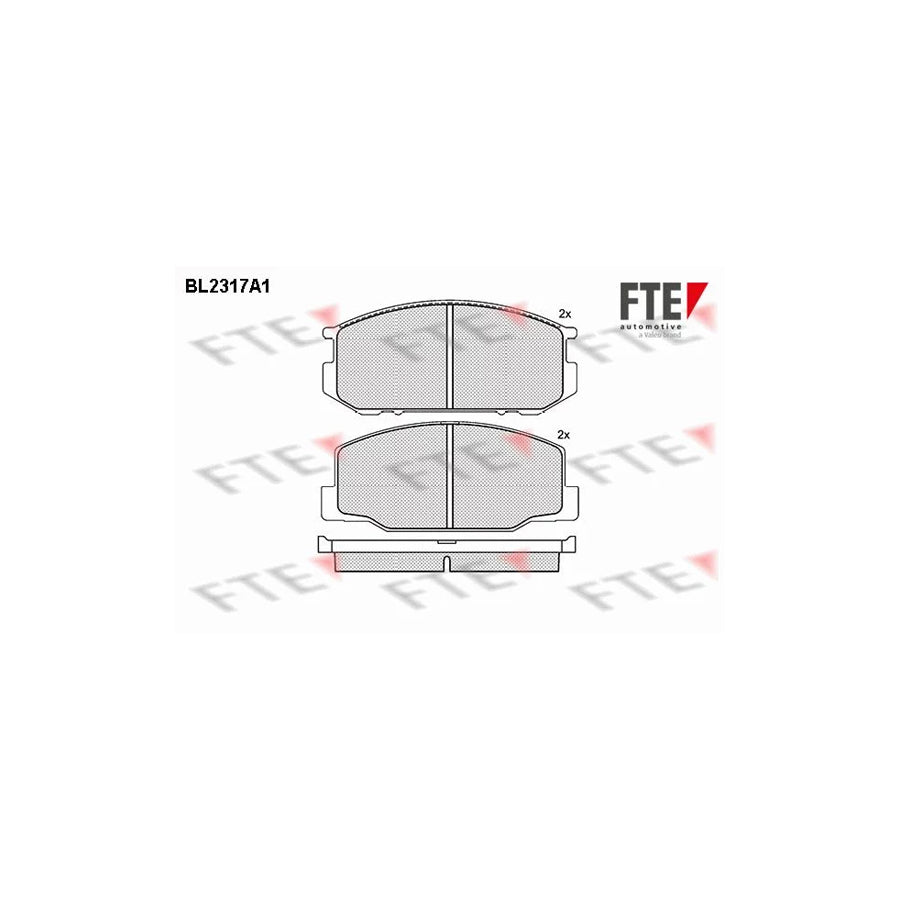 FTE Bl2317A1 Brake Pad Set