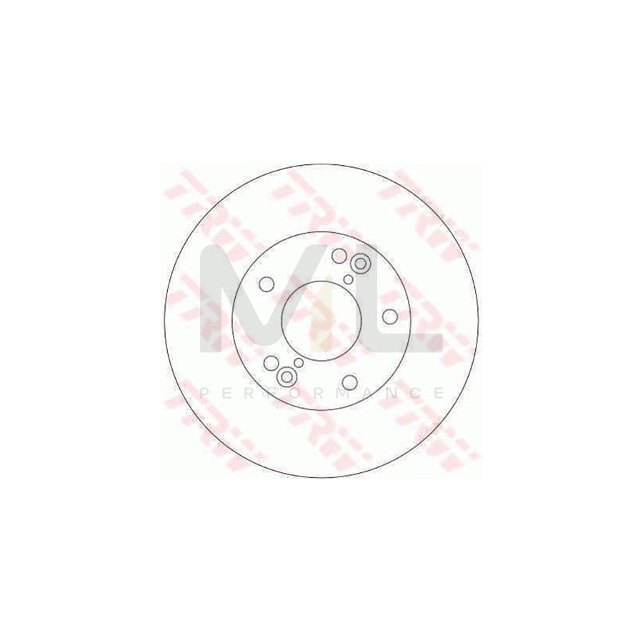 TRW DF4292 Brake Disc for HYUNDAI XG (XG) Vented | ML Performance Car Parts