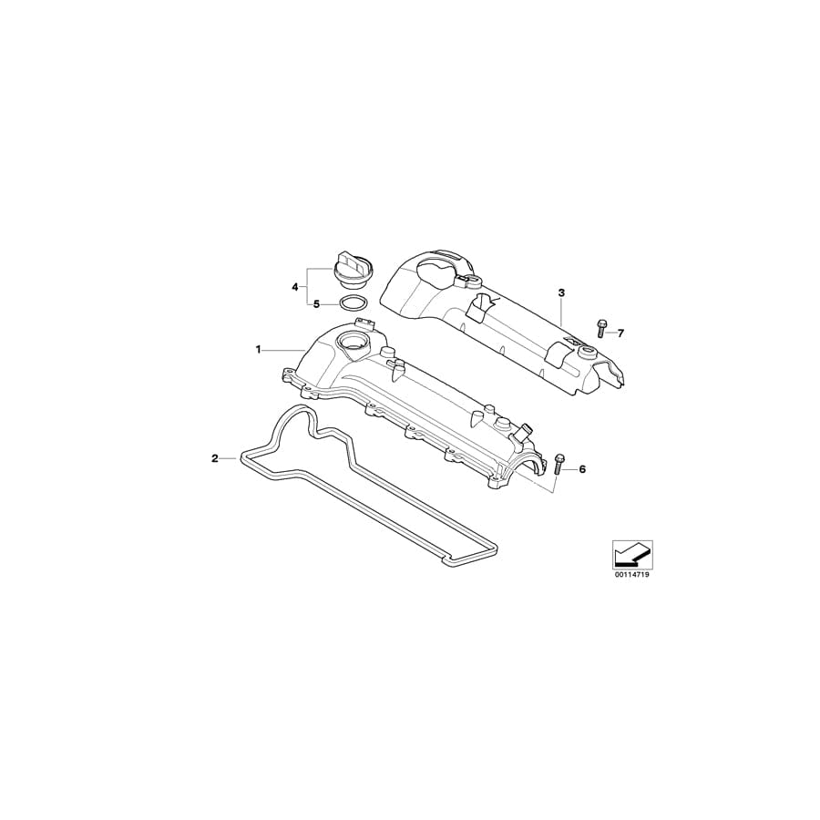 Genuine BMW 11127790939 R50 Gasket Ring (Inc. One D) | ML Performance UK Car Parts