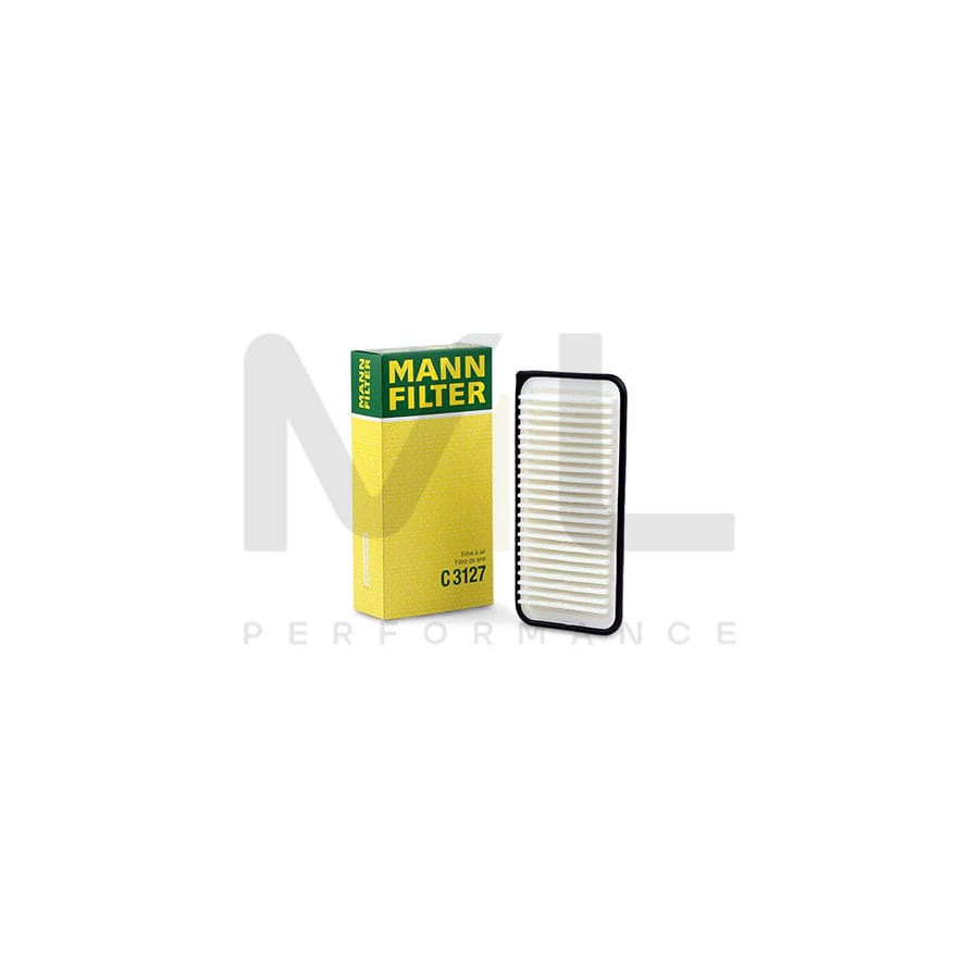 MANN-FILTER C 3127 Air Filter for TOYOTA Yaris II Hatchback (XP9) Filter Insert