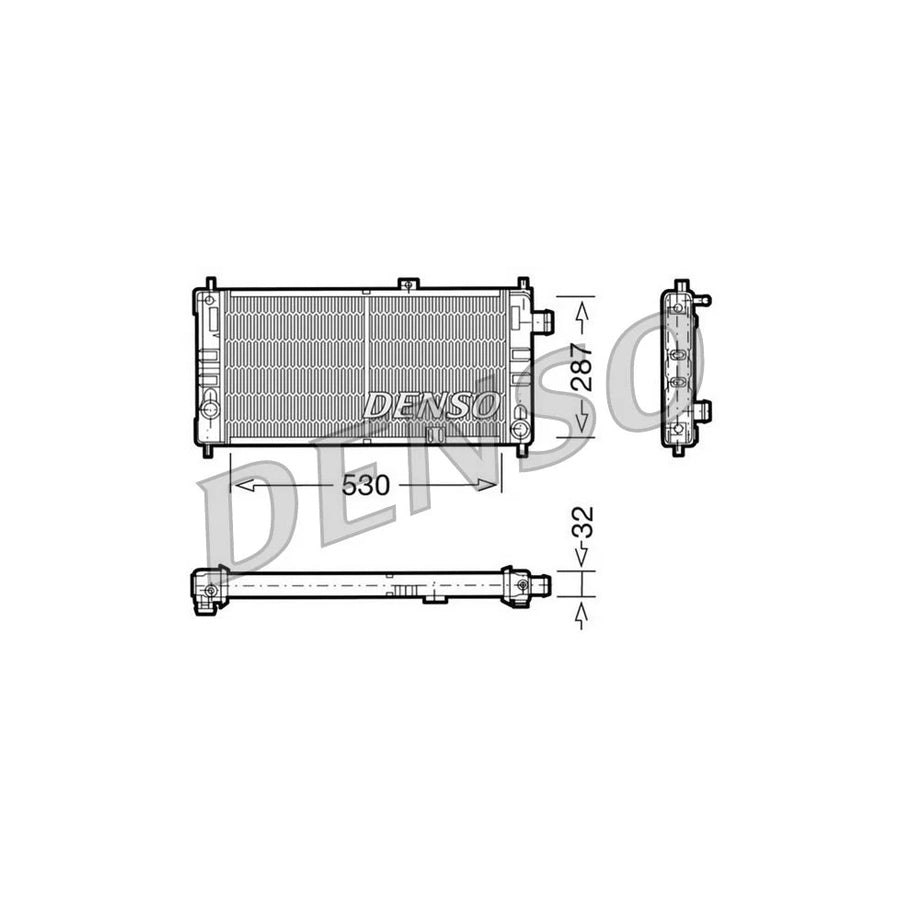 DENSO DRM20064 Engine Radiator