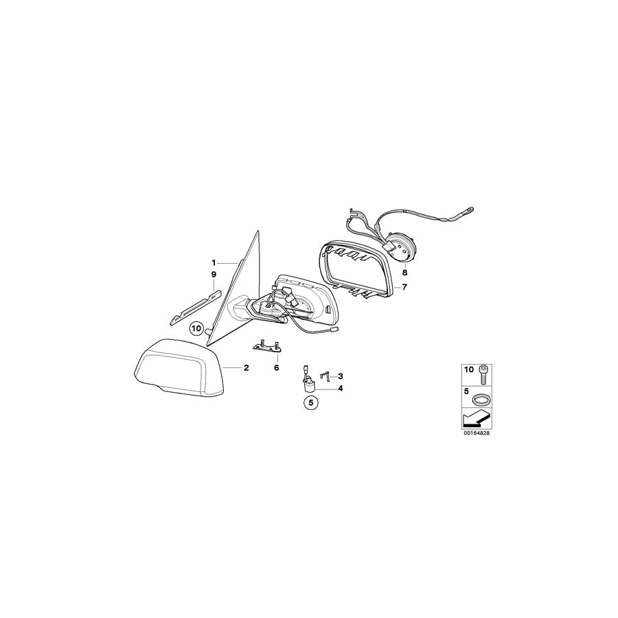 Genuine BMW 51163427529 E83 Fixing Clamp (Inc. X3) | ML Performance US Car Parts