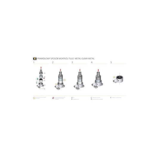 Tedgum 00141855 Axle Bush