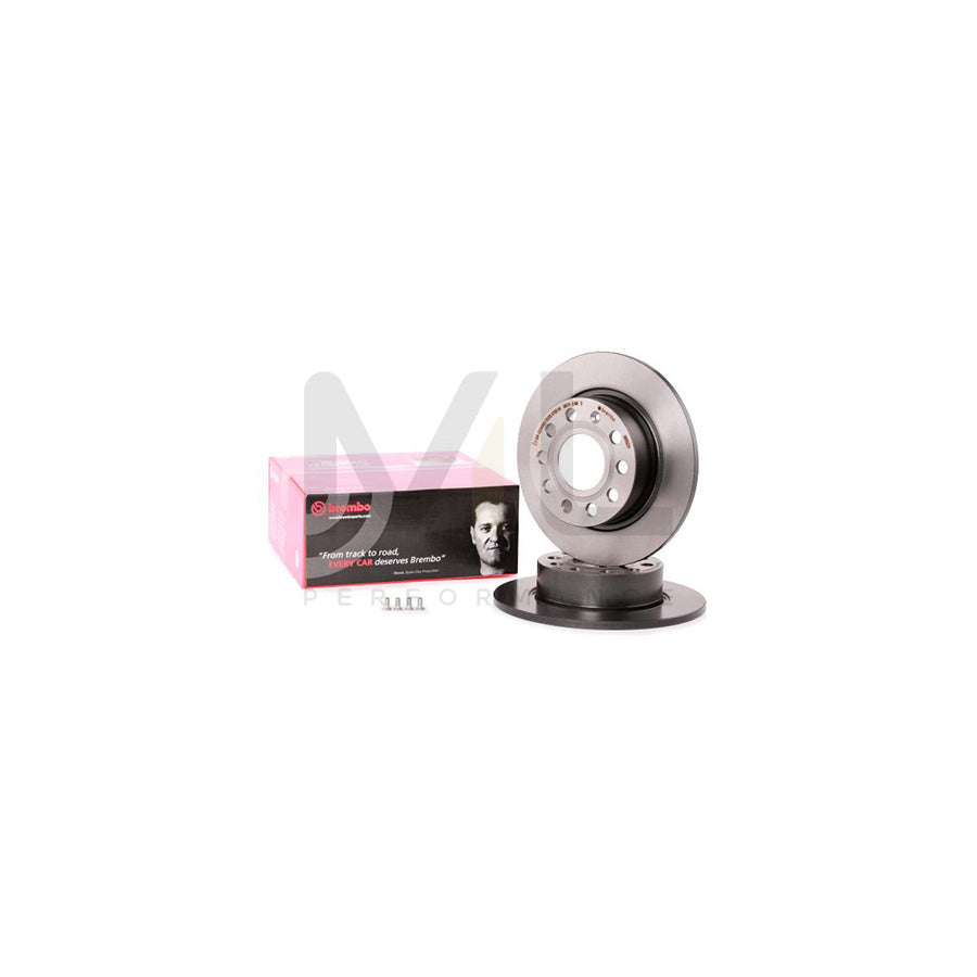 BREMBO COATED DISC LINE 08.9502.11 Brake Disc Solid, Coated, with bolts/screws | ML Performance Car Parts
