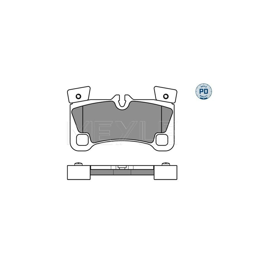 Meyle 025 242 9616/Pd Brake Pad Set