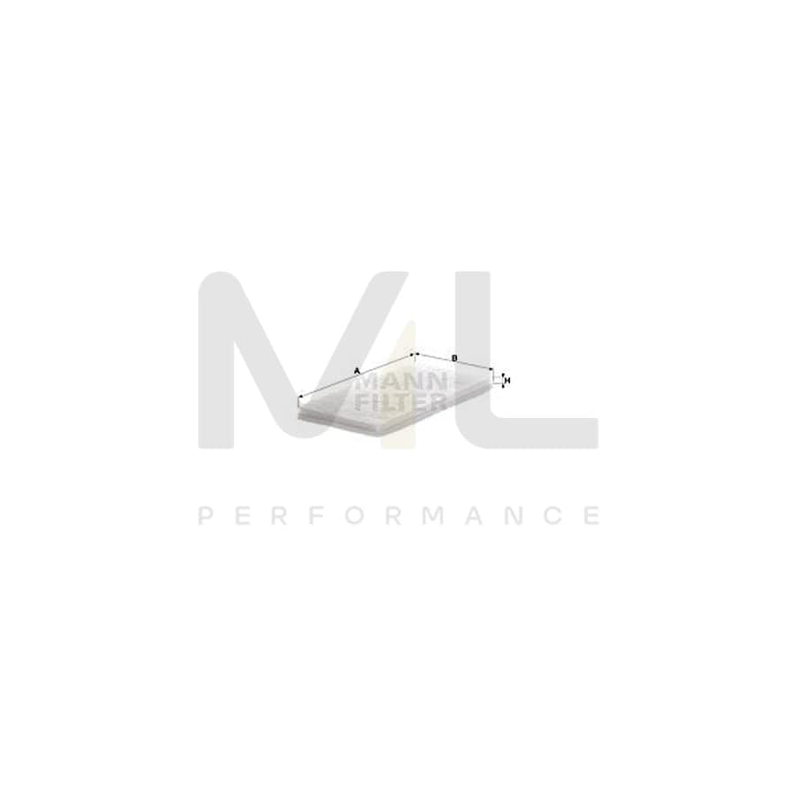 MANN-FILTER CU 2603 Pollen filter Particulate Filter
