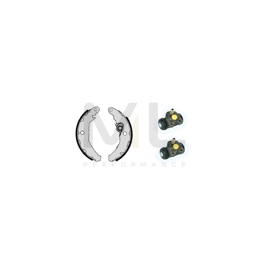 BREMBO STANDARD KIT H 24 019 Brake Shoe Set for FORD FIESTA Ø: 178mm | ML Performance Car Parts