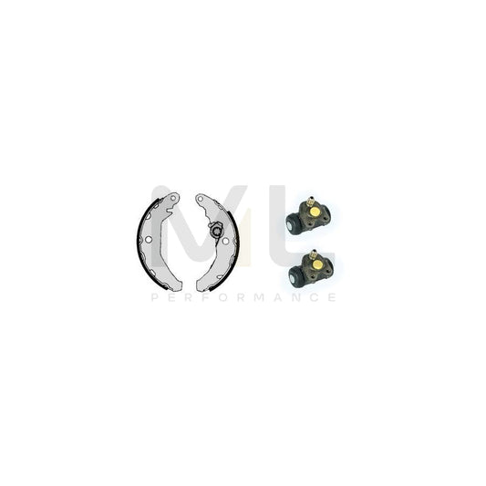 BREMBO STANDARD KIT H 24 019 Brake Shoe Set for FORD FIESTA Ø: 178mm | ML Performance Car Parts