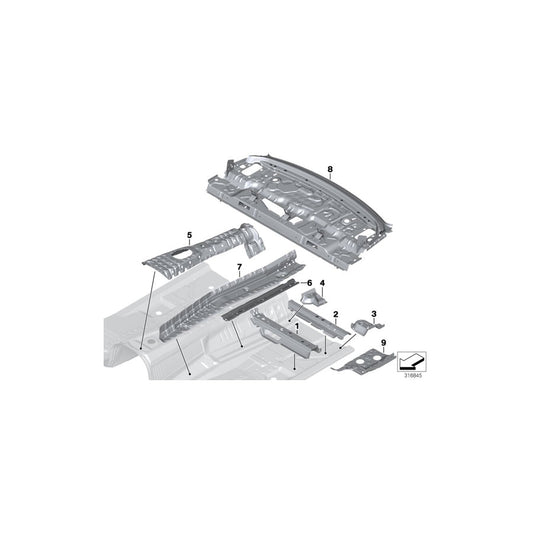Genuine BMW 52008417136 Front Transverse Element HTE XL (Inc. M235i Racing) | ML Performance US
