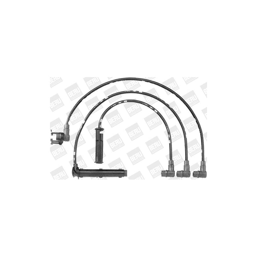 Beru Zef737 Ignition Cable Kit for Renault Safrane I Phase 1 Hatchback (B54)