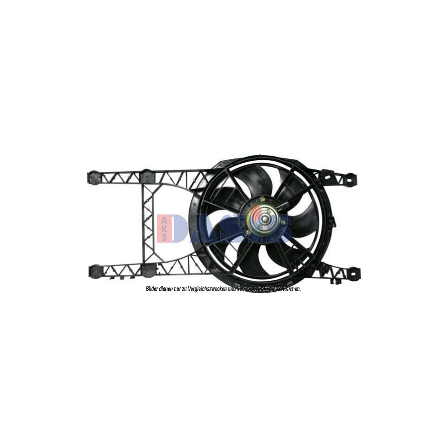 AKS Dasis 188007N Fan, Radiator for Renault Laguna