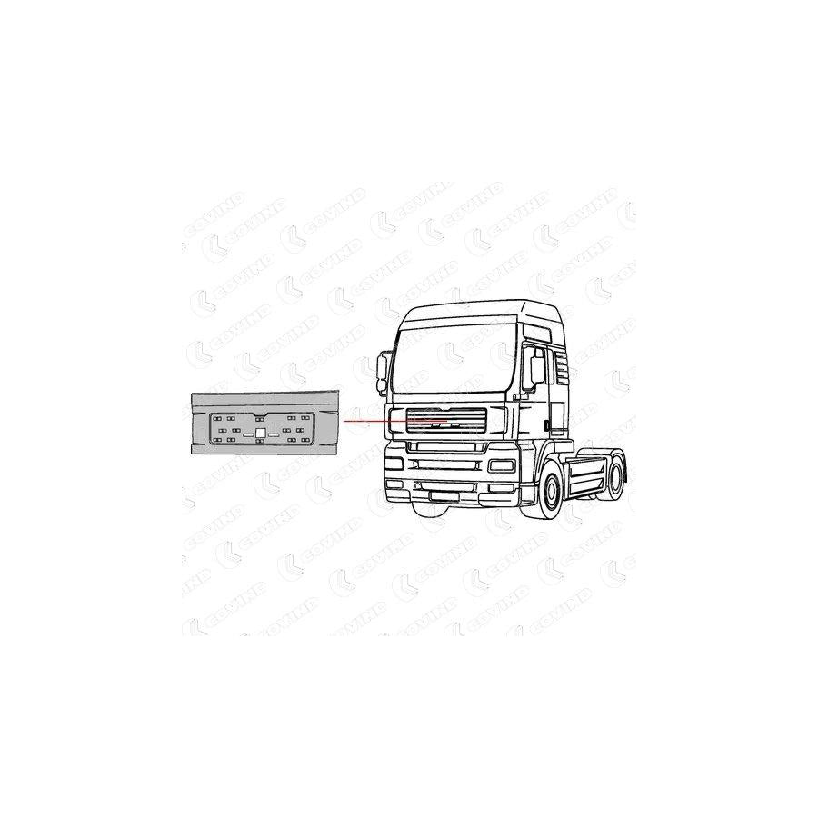 Covind MLX/140 Cover, Radiator Grille