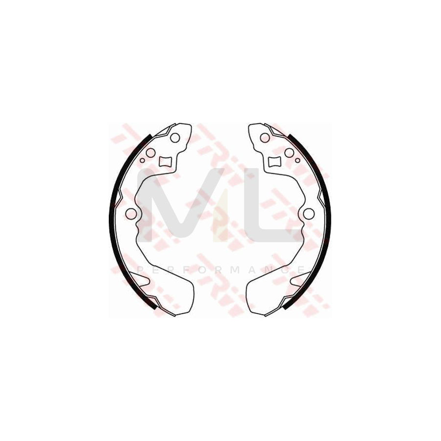 TRW GS8456 Brake Shoe Set | ML Performance Car Parts