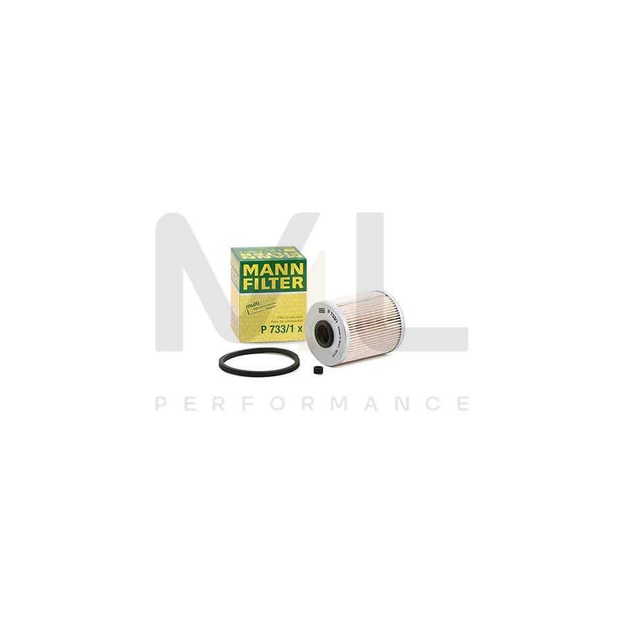 MANN-FILTER P 733/1 x Fuel filter with seal