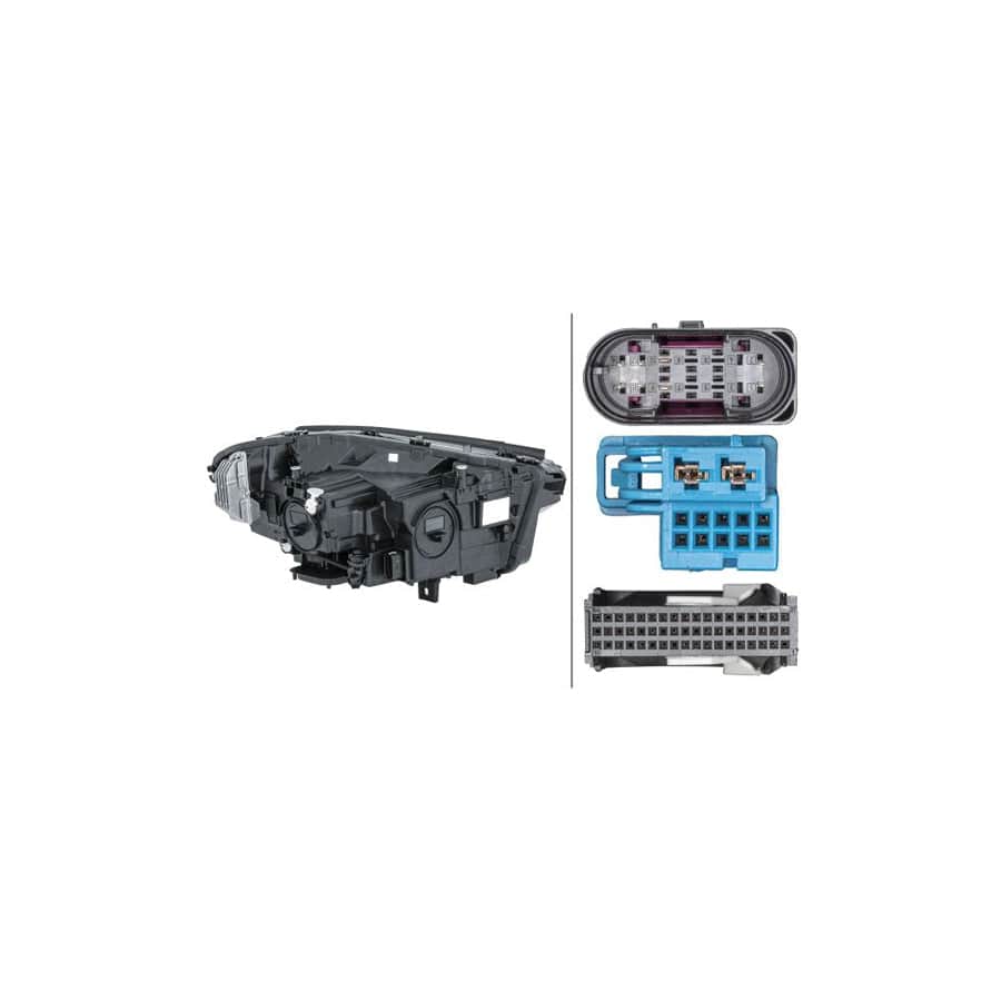 Hella 1EX 013 074-751 Headlight Suitable For Mercedes-Benz Gla (H247)