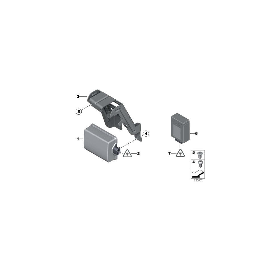 Genuine BMW 66316793927 E70 E71 Control Unit (Inc. X6 50iX, X6 40iX & X6 M) | ML Performance US