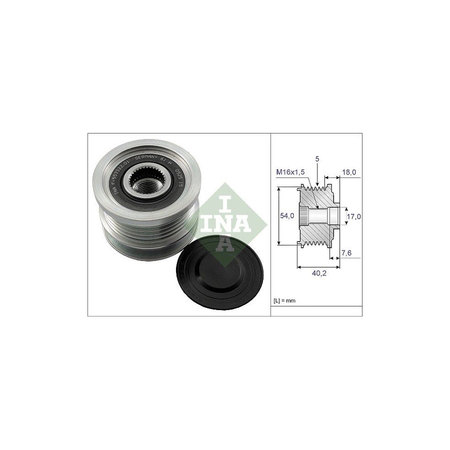 Ina 535 0143 10 Alternator Freewheel Clutch | ML Performance US Car Parts
