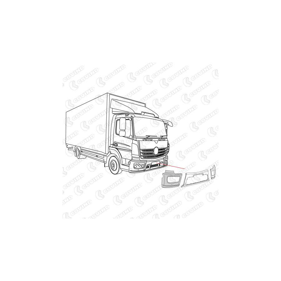 Covind 967/596 Bumper