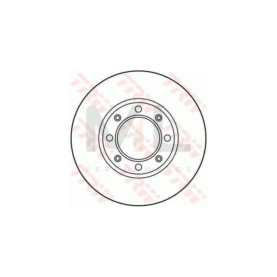 TRW DF1300 Brake Disc Solid | ML Performance Car Parts