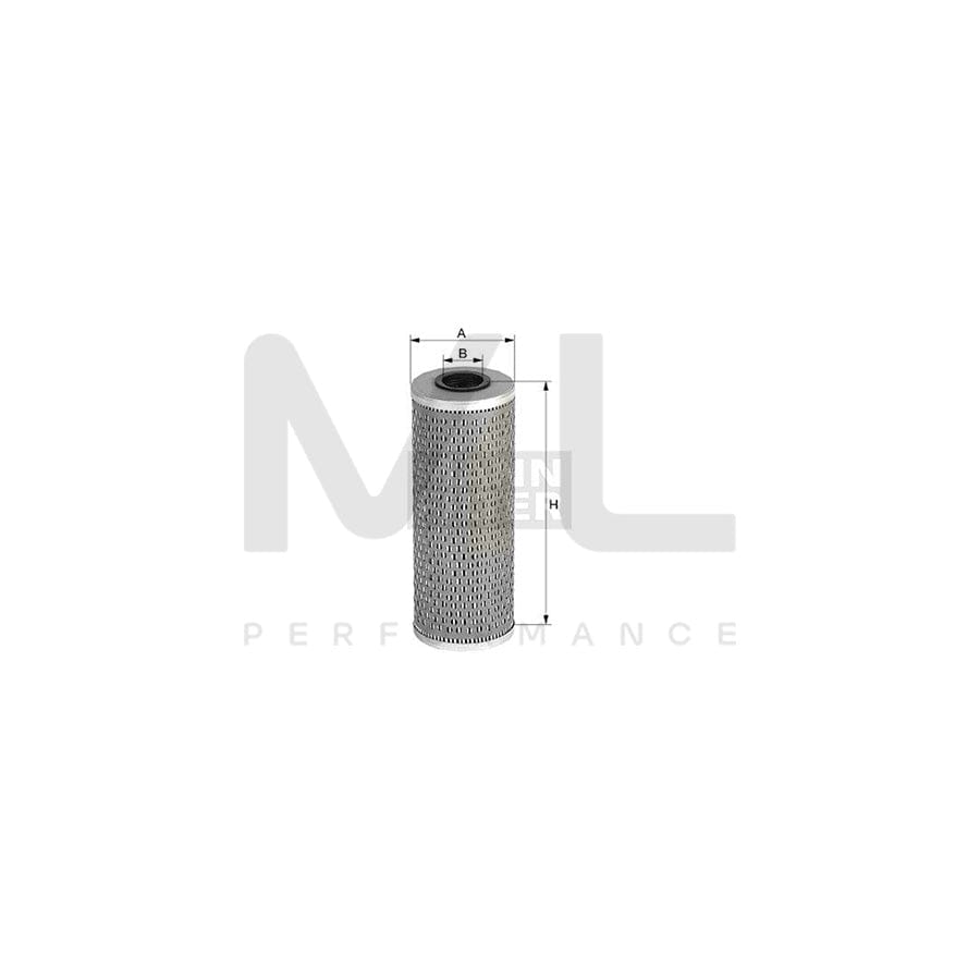 MANN-FILTER H 727/1 x Oil Filter Filter Insert