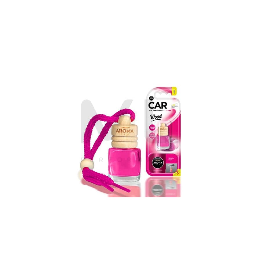 AROMA CAR Wood A92715 Car air freshener Blister Pack, Bottle, Contents: 6ml, with sealing plug