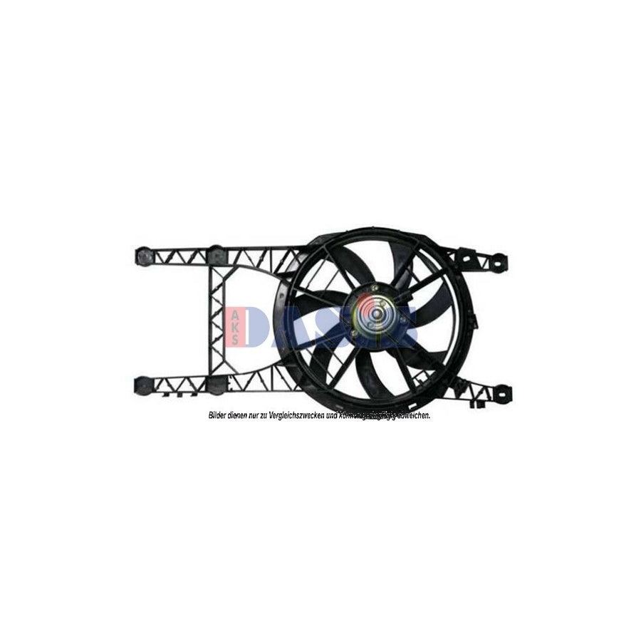 AKS Dasis 188015N Fan, Radiator for Renault Laguna